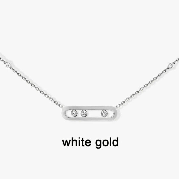 673e5f66edfbde0e Cmon Kstar Classic Sterling Sier Plated Gold High Quality Moving Diamond Women's Necklace Pendant Exquisite Gift