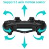DATA FROG Bluetooth-Compatible Game Controller for PS4/Slim/Pro Wireless Gamepad PC Dual Vibration Joystick For IOS/Android