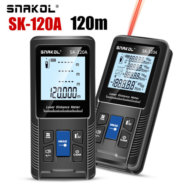distance meter 40M 60M 80M 100M 120M rangefinder trena laser tape range finder build measure device ruler test tool