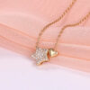67794b3f5868d551 LGKGL Real Sterling Sier Sweet Star Heart Pendant Necklace For Women Wedding Statement Fine Jewelry