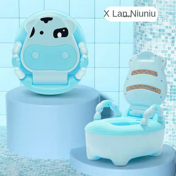 677c6d7f36968f6b Cute Cow Portable Baby Child Training Girls Boy Potty Kids Chair Toilet Seat Pot