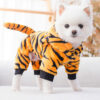 678483b101366355 Dog Soft Warm Fleece Jumpsuits Pet Clothing for Small Dogs Puppy Cats Clothes Chihuahua Yorkshire Costume Coat