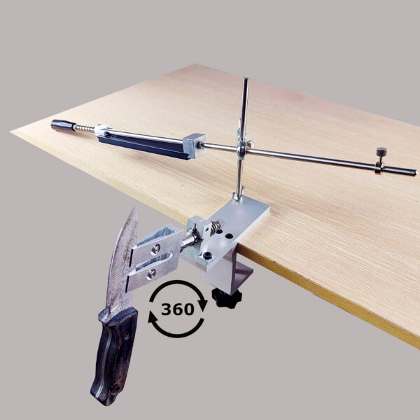Sy Tools K10 Upgrade Knife Sharpener with 360 Degree Flip Device Kitchen knife sharpening system