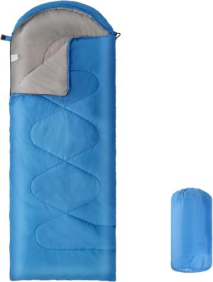 67a0488993ebe0df Sleeping Bags for Adults Kids,Lightweight Waterproof Compact Sleeping Bag with Stuff Sack for Warm Camping Cold Hiking Traveling Outdoor Activities