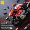 67a3a8ad895e8a13 ToyX 883pcs Motorcycle Set 1:10 Model Kit Building Block Car for Kid Adults Festive Gifts Christmas Halloween Easter