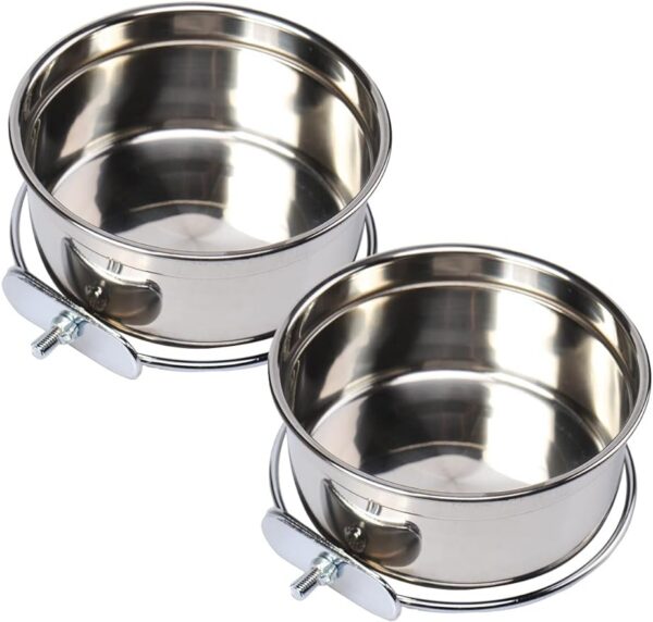67af701088021306 Bird Bowl Parrot Feeder Bird Feeder for Cage - 2 PCS