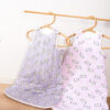 Elinfant Sleeveless Soft Newborn Baby Sleeping Bag Bamboo Cotton Warm Wearable Blanket Winter Print Vest Sleep Sack