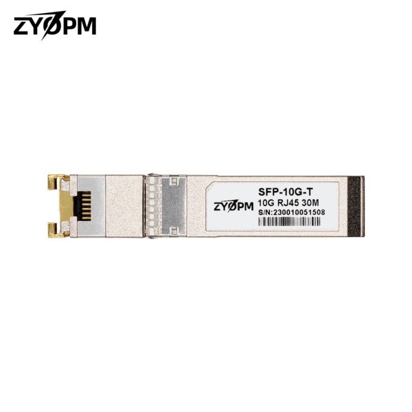 10GBase-T SFP+ to RJ-45 Transceiver, 10Gbe SFP+ Copper Ethernet CAT6a Module, up to 80M, for Cisco SFP-10G-T-S Mikrotik and More