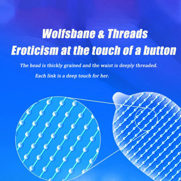 67c6c1dbaf5ad588 10pcs Erotic Penis Sleeve 3D Dotted Condoms Enlargement Large Particles Mushroom Condom High Sensitive Sex Toys for Men Condones