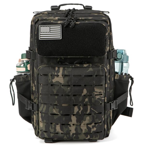 67db5e03e5cdd5c7 45L Molle Tactical Backpack Bag Hunting MOLLE Backpack GYM For Men EDC Outdoor Hiking Survival Rucksack Witch Bottle Holder