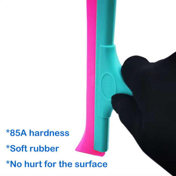 67eac931f880d85b TOFAR Car Wash Accessories Squeegee Anti-Slip Window Tint Cleaning Tool PPF Rubber Scraper Windshield Glass Water Remover
