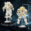 67f2f2ad0527ede6 Piececool 3D Metal Model Kit Taikonaut Puzzles Jigsaw DIY Set for Adult Best Gifts & Collection