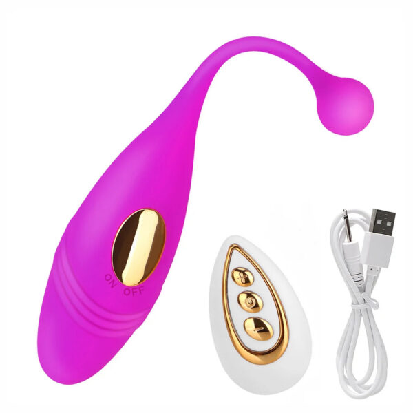 681915d039d22296 10 Speeds Vibrating Egg Vaginal Ball Wireless Remote Jump Eggs Sex Toys Vibrator For Women Anal G-Spot Clitoris Stimulation