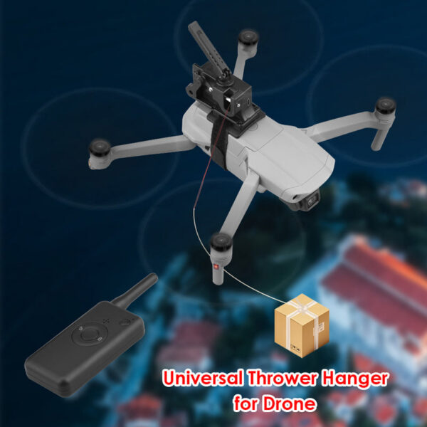 682a3bd4dd88f229 Drone Thrower Air Drop System for DJI Mavic 2/Pro/Air 2/Air/FIMI X8SE Remotely Delivery Airdrop Fishing Life Rescue