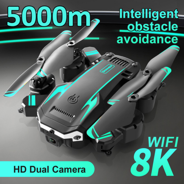 KBDFA New G6 Professional Foldable Quadcopter Aerial Drone S6 HD Camera GPS RC Helicopter FPV WIFI Obstacle Avoidance Toy Gifts