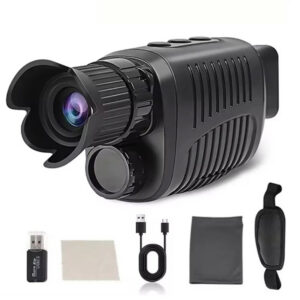 Monocular Night Vision Device 1080P HD Infrared Camera 5X Digital Light Zoom Hunting Telescope Outdoor Search Full Darkness 300m