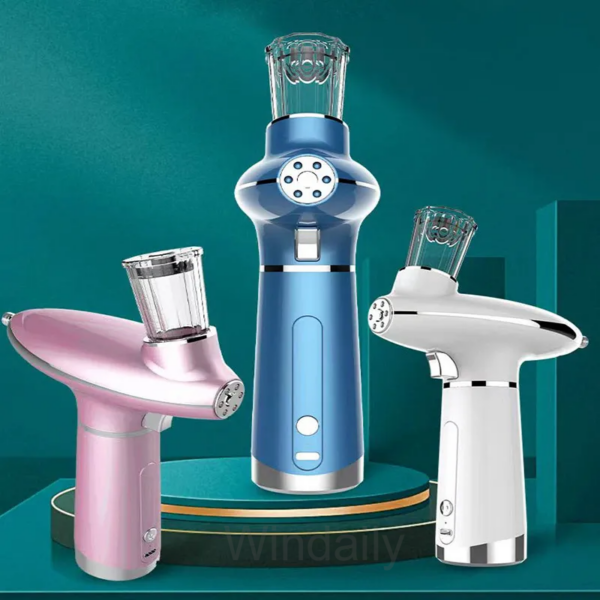 6851580313206b5b High Pressure Nano Spray Injection Deep Hydration Red Blue Light Facial Beauty Sprayer Skin Rejuvenation Oxygen Injector