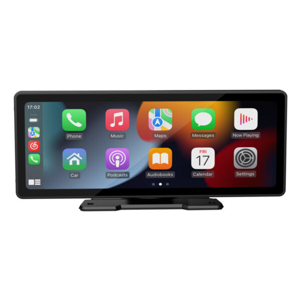 685737ec8992a35f BQCC 10.26 Inch Portable Wireless Carplay Screen HD Rear Reversing Camera Car Radio DVR MP5 Multimedia Video Player Android Auto