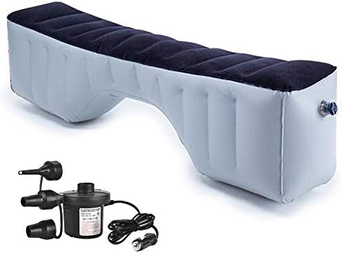 6857fafe3694d698 Inflatable Car Air Travel Bed Mattress for Back Seat Gap Pad, 130×28×42 cm Auto Accessories Inflation Bed Without AIR Pump