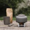6864d0ae079e25b8 Folding Alcohol Stove, Spirit Burner 95 x 75mm Solid Alcohol Fuel Stove Portable Camping Stove for For Hiking, Camping, BBQ, Picnic, Outdoor To Boil Water, Make Coffee Pocket Stove Burner