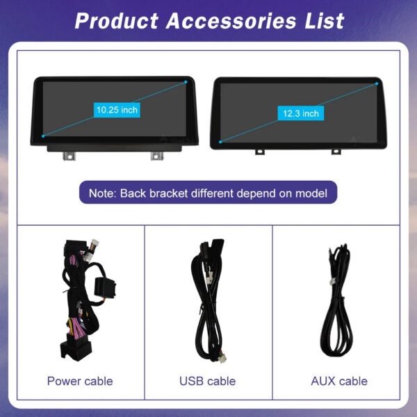 686a5882d5acca57 1920*720 Multimedia Touch Screen For BMW 1/2/3/4 Series F20/F21/F22/F30/F31/F33/F34/F36 Android Auto NBT System Wireless Carplay