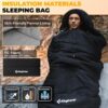 KingCamp 3-in-1 Sleeping Bag for Adults Cold & Warm Weather, XL Size for Big & Tall Individuals, Waterproof, Flannel Lining, Extra Length-Ideal for Camping & Backpacking