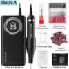 YOKEFELLOW Professional Drill hine Kit 35000RPM Rechargeable Portable Electric Nail File for Manicure Acrylic Gel Nails