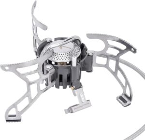 Boundless Voyage High Power Portable Lightweight Stove Camping Gas Stove Fishing Stove for Outdoor Camping Hiking Cooking