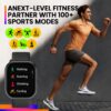 New Zeblaze GTS 3 Pro Voice Calling Smart Watch Ultra-big HD AMOLED Screen Health and Fiess Tracking Smartwatch for Men Women