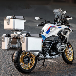 1/9 R1250 GS ADV Alloy Racing Diecasts Street Sports Motorcycle Model Simulation With Light Collection Kids Toys Gift