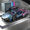 1314Pcs Technical Sport 67128 Building Blocks Lamborghini Hypercar Racing Car Model Toys Kid Adult Gift
