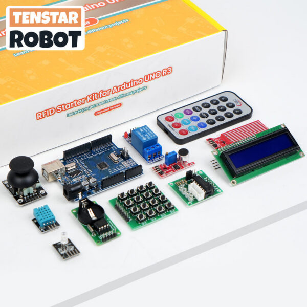 TENSTAR RFID Starter Kit Arduino Raspberry PI for UNO R3 Upgraded Version Learning Suite Electronic DIY KIT