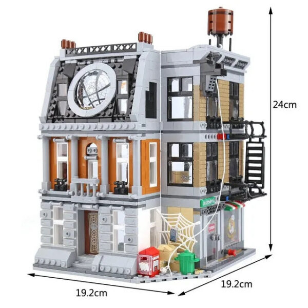Moc Compatible 76108 Sanctorum Bricks Blocks Model Modular Building Set, Movie Collectible DIY Adult Toys For Boys Gifts