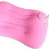 Compression Inflatable Camping Pillow, 19.2 "L Inflatable Pillow, Camping Inflatable Pillow, Camping Sleeping Inflatable Pillow (Orange)