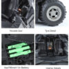 68f1bcb1f74b8b96 Large Scale 1:18 Batmobile Car Model Toy The Dark Knight Trilogy Sound Light Sliding Spray Alloy Vehicle Models Ornaments Gifts