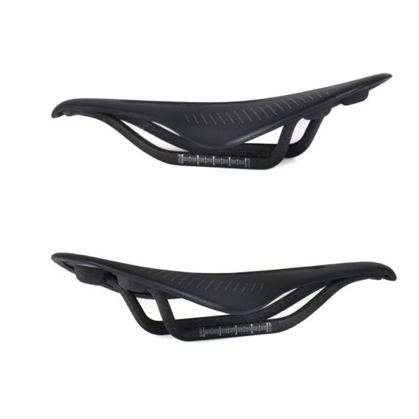 New 89g EVA Carbon Bike Saddle Comfortable Ultra-Light Saddle MTB Saddle 7x7mm Racing Bicycle Bicycle installation 240*143MM
