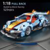 485PCS Building Blocks City Speed Car Festive Giving Racing Vehicle with Super Racers Bricks Toys for Children Boy Gift