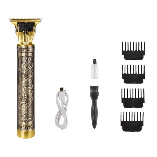 68f879e4962cd256 T9 LCD Display Men's Clipper Beard Trimmer Rechargeable Hair Cutting hine Barber Shaver Electric Razor Cutter tendeuse L2402