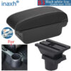 68fe48515abcdc77 For Volkswagen UP Armrest Box For Skoda Citigo VW UP Seat Mii Car Armrest Console Storage Box Cup Holder Car Accessories