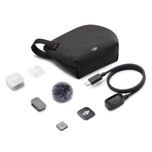DJI Mic Mini 2 Lightweight & Versatile, Compact Storage High-Quality Audio Two-Level Noise Cancelling 48-Hour Operating Time