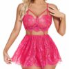 69262b44c1d0cb82 Avidlove Lingerie for Women Lace Babydoll Mesh Nightwear Chemise Nightie
