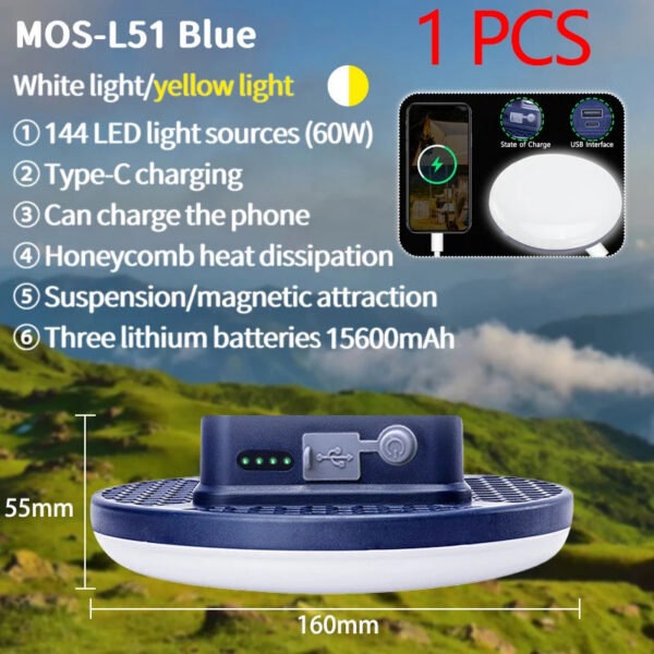 6932e0816cec7327 MOSLIGHTING Rechargeable Camping Light Outdoor Fishing Flashlight Tent Lantern Work Emergency Mountaineering Night Lighting LED