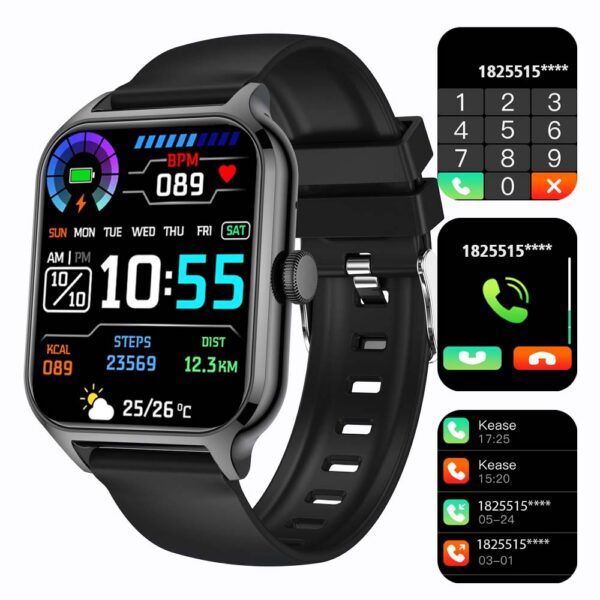 6953909f8383fa5e SENBONO New 1.91" Smartwatch Bluetooth Call Heart Rate Blood Oxygen Tracker Sport Smart Watch Women Men for IOS Androird