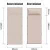 69593a1142ee4ca2 Car Air Mattress Foldable for Mercedes Benz GLC Coupé C253 C254 2016-2025, Back Seat Camping Bed Breathable Airbed Auto-Inflation Without Air Pump SUV,Beige Single