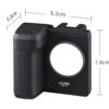 UURIG PH-10 Wireless Handle G rip Holder Stabilizer Smartphone Vlog Remote Control 1/4"LED Light for i Phone Android