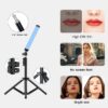 Portable RGB Magnetic Photography Lighting Handheld LED Stick Lamp Vlog Fill Light For YouTube Video Picture Shooting