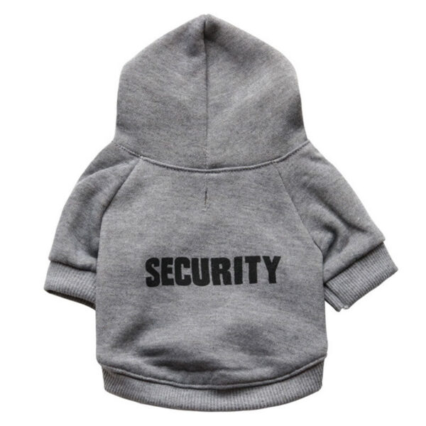 Security Clothes Cat Coats Jacket Hoodies Cats Outfit Warm Clothing Rabbit Animals Pet Costume For Small Dogs