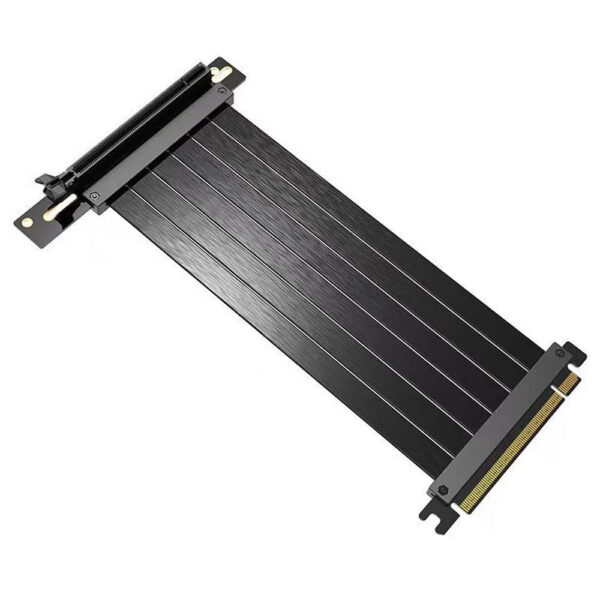 MZX PCI-E 4.0 3.0 X16 Riser Cable 90° 180° Mount Video Graphics Card Extension Shielded Flexible GPU Cord ITX Computer Connector