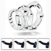 69d47fc4484426d2 3Pcs Silicone Delaying Lock Ejaculation Adult Games Rings For Men Couples Erotic Sex Shop