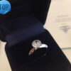 69dbdfe8b688c32a Have stamp and box 1-3 karat diamond rings anelli moissanite sterling sier couple women marry wedding sets engagement jewelry lovers